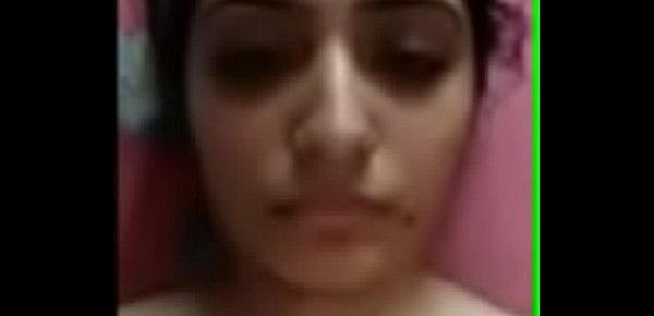  Hot Desi College Girl Stripping Nude n Masturbating